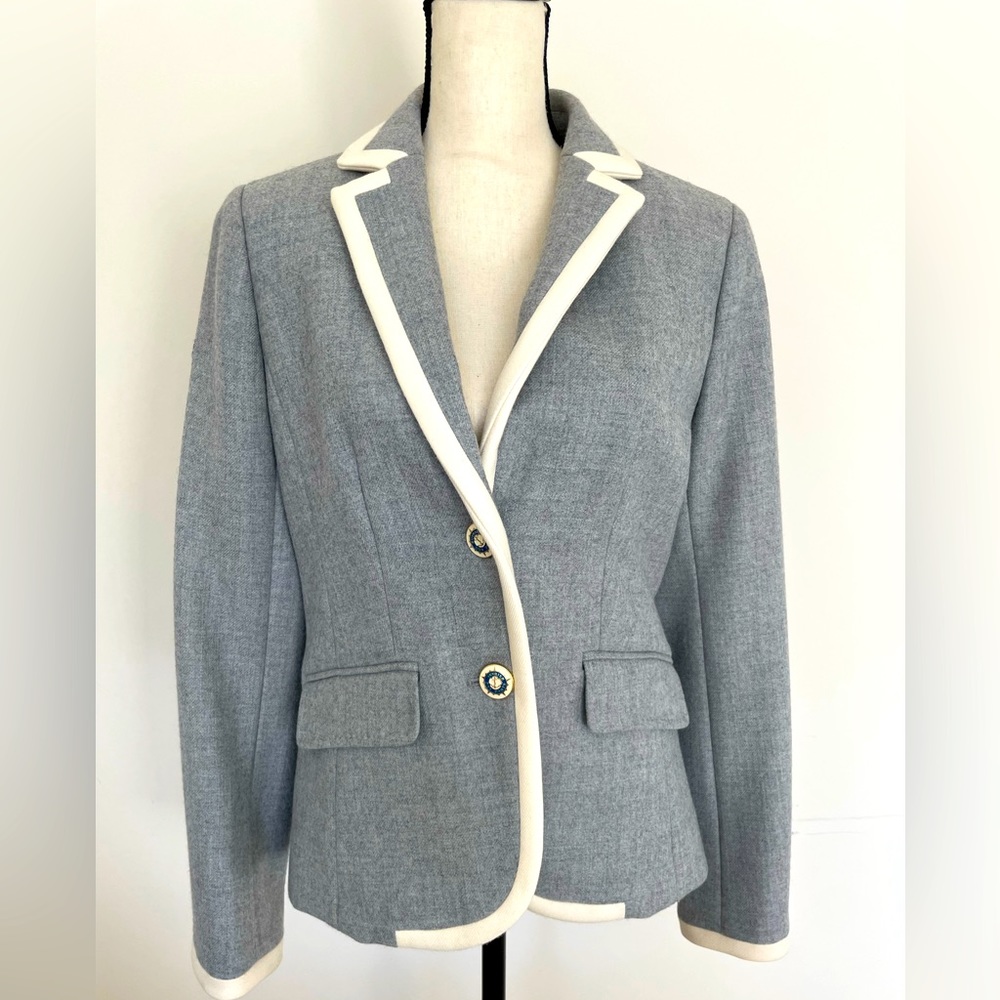 J.Crew Tipper Jacket Double Serge Wool Blazer